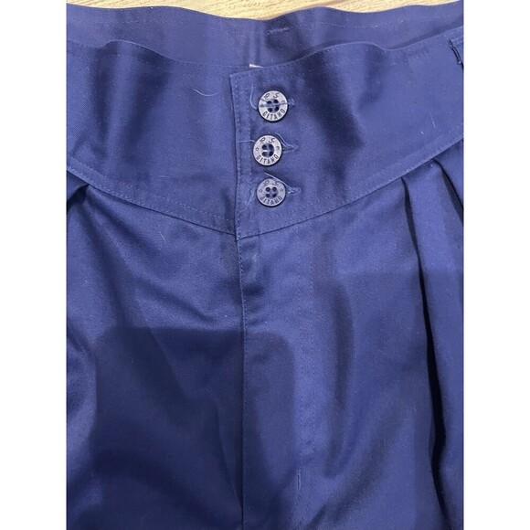 Gitano 1980’s Vintage Bright Blue High Waisted Pants Size 18 - Picture 3 of 8